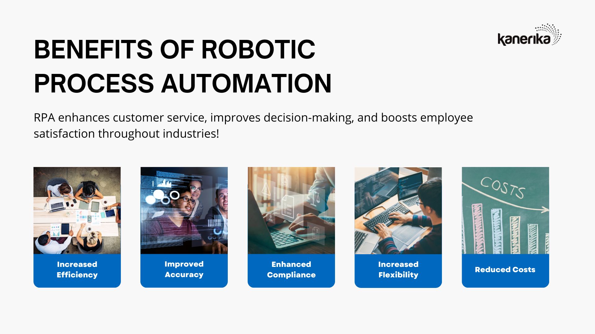 Benefits of Robotic Process Automation