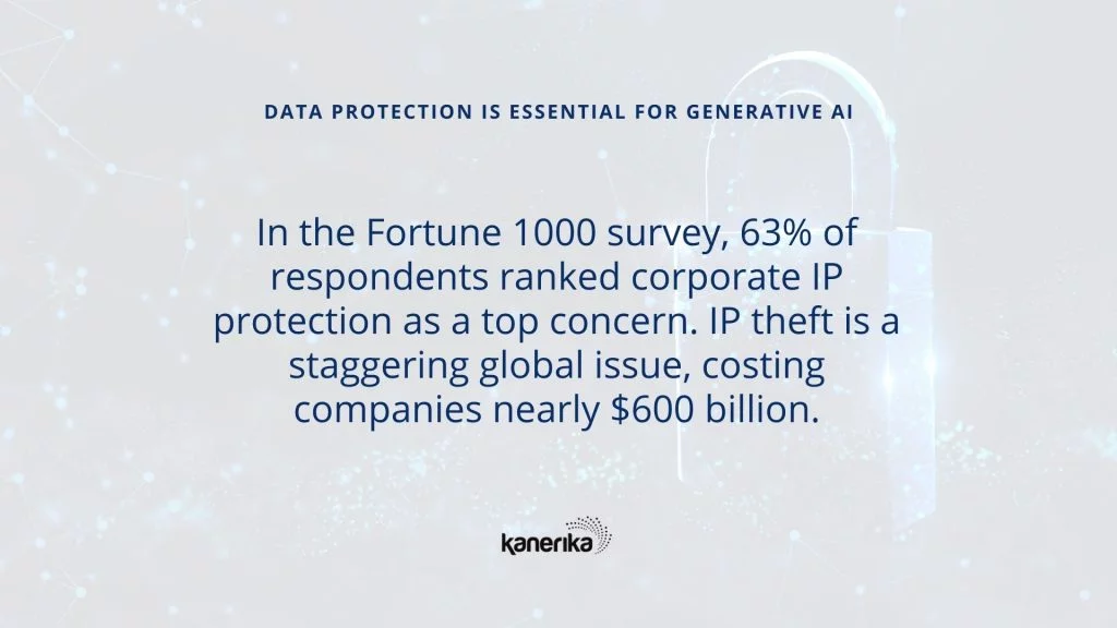 Guarding Innovation: Data Protection and Safeguarding Intellectual Assets with Generative AI