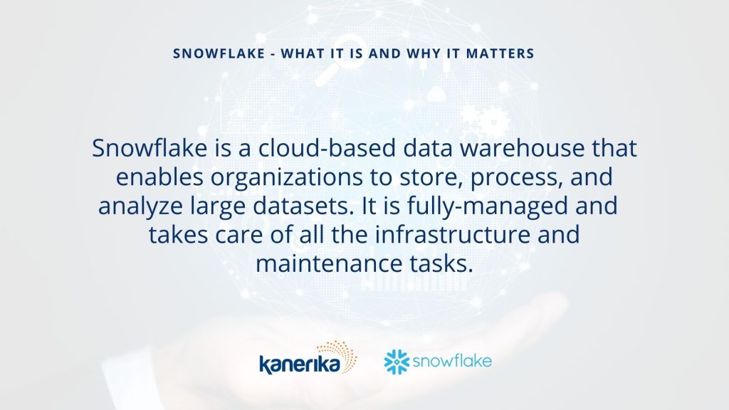 Role of Snowflake in Data Warehousing, Data Sharing, and Analytics