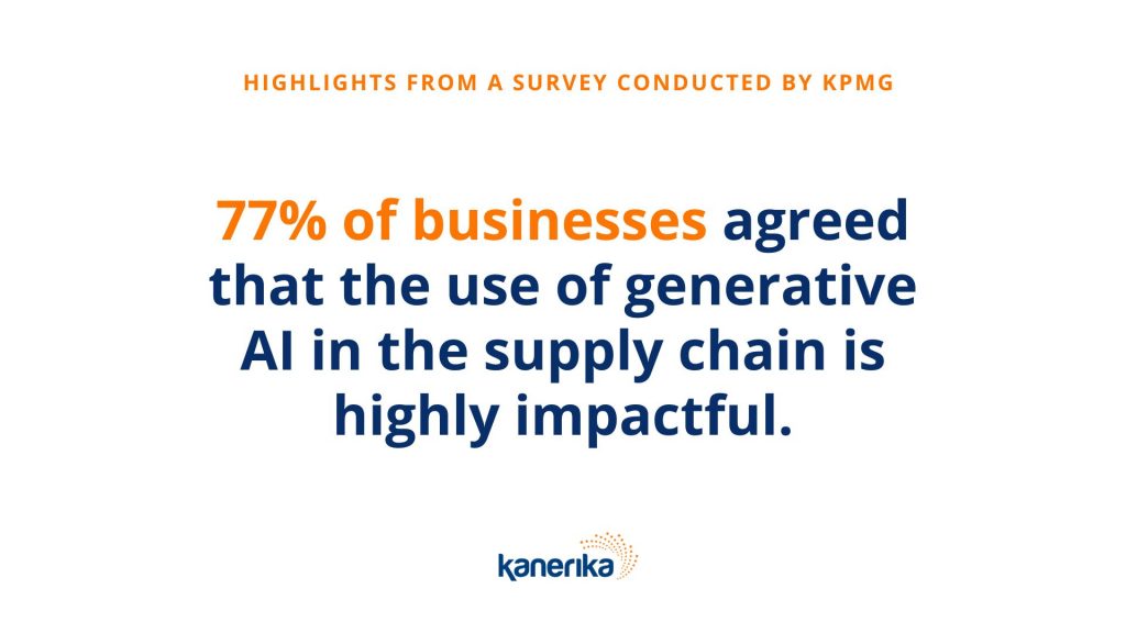 How Generative AI can Transform Supply Chain Operations in 2023 