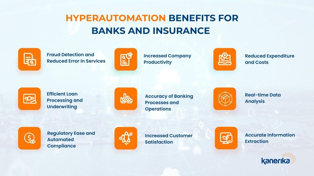 Top 10 Benefits of Hyperautomation for Banks and Insurance Companies