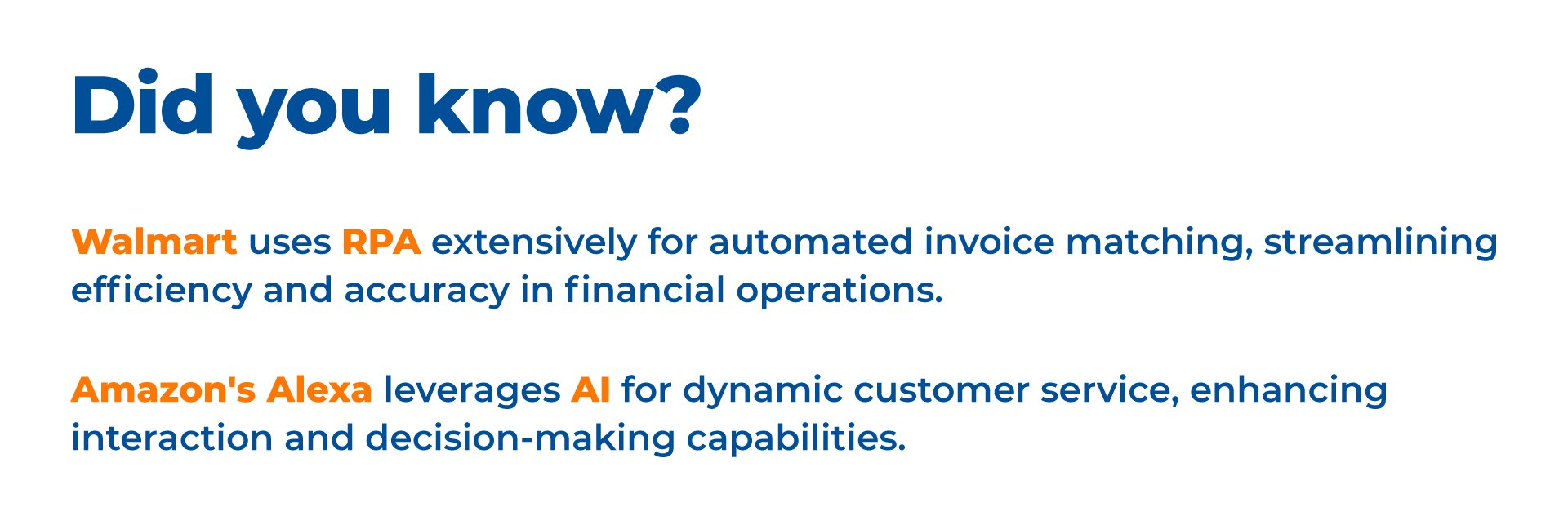 Did you know? RPA vs IA-Kanerika 