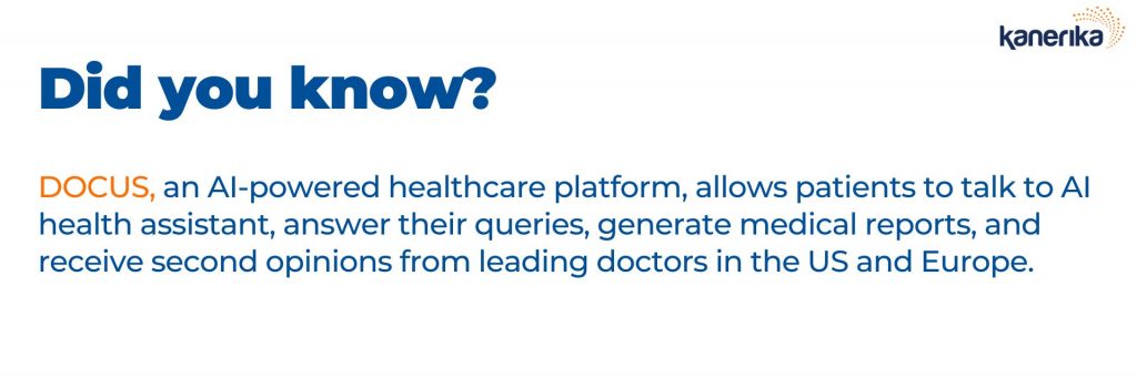 AI healthcare platform