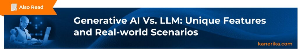 Generative ai vs llm